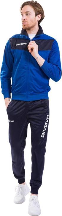 Produktbild Universal Textiles Givova Tuta Visa Triacetato Trainingsanzug Blau-Navy TR018 0204 XS (XS)