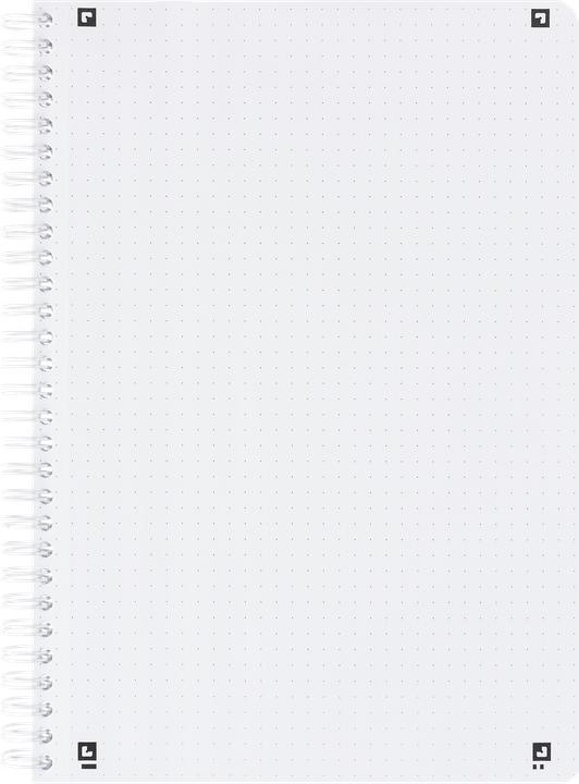 Image du produit Oxford Bloc-notes Touch, B5, à pois, 80 feuilles (B5, Pointillés, Couverture rigide)