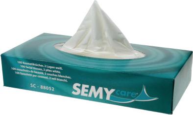 Actual product image Semycare Cosmetic tissues