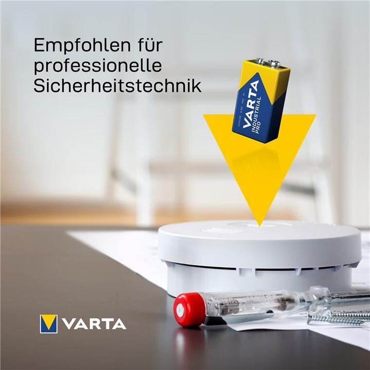Image du produit Varta Industrie (1 pcs, 9V Block, 580 mAh)