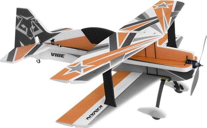 Kavan VIBE Orange 3D-Kunstflug-Park-Flyer Doppeldecker aus EPP (Voltige)