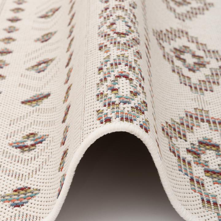 Actual product image Pergamon In & Outdoor Teppich Flachgewebe Campus Ethno (120 x 170 cm)