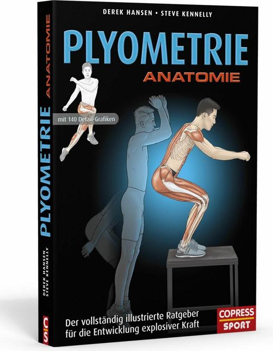 Produktbild Plyometrie Anatomie (Deutsch, Derek Hansen, Steve Kennelly, 2018)