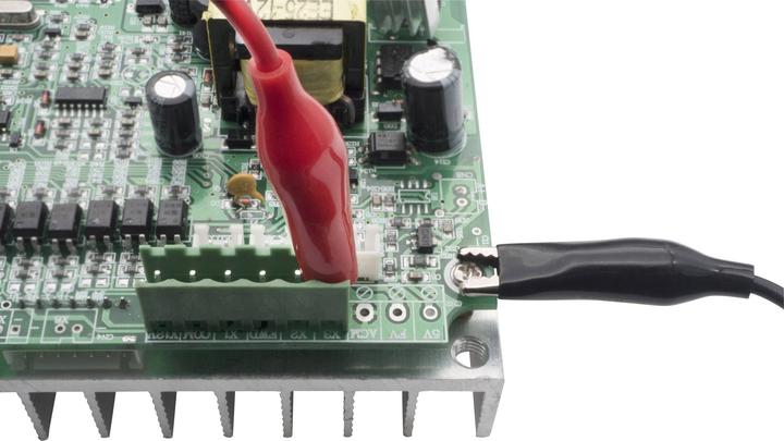 Actual product image Voltcraft BNC test lead with crocodile clips