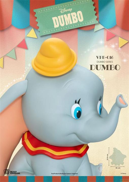 Image du produit Beast Kingdom Disney Piggy Tirelire vinyle fonctionnelle Dumbo 34 cm (34cm)