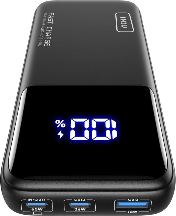 Produktbild INIU Powerbank 20000mAh (20000 mAh, 65 W)