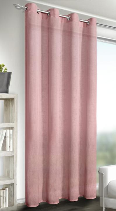 Actual product image Sehlbach Fertiggardine mit Ösen Struktur Uni (245 x 140 cm)