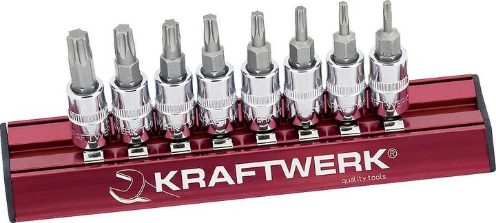 Actual product image Kraftwerk TX bit socket set Magalu
