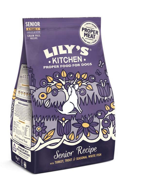 Immagine prodotto Lily's Kitchen Cane Senior tacchino e trota (Senior, 1 pz., 2500 g)
