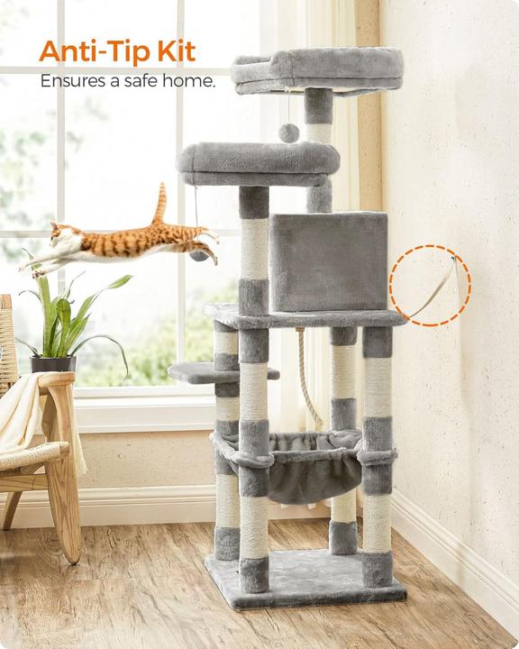 Produktbild Feandrea Kitty (143 cm, Grau)