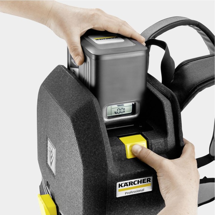 Actual product image Kärcher Battery back dry vacuum cleaner BVL 5/1 (Back hoover)