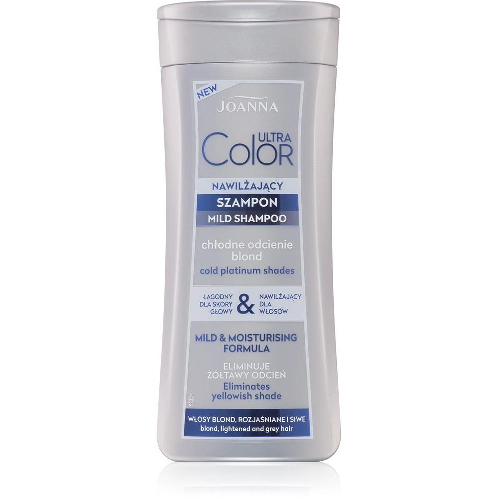 Joanna , Shampoo, Ultra Colour Mild Shampoo Shampoo Idratante Per Capelli Biondi 200Ml (200 Ml)