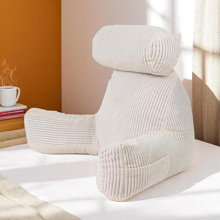 Image du produit Bananair Lesekissen mit Armlehnen und abnehmbarer Hülle