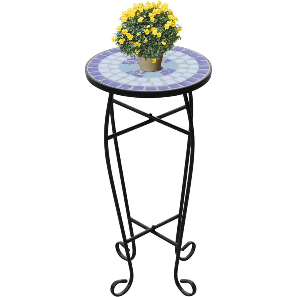 VidaXL, Gartenbeistelltisch + Gartenservierwagen, Selianka