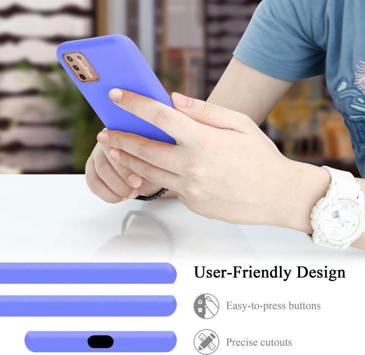 Image du produit Cadorabo Coque pour Motorola MOTO G9 PLUS TPU Liquid Silicone Case (Motorola Moto G9 Plus)