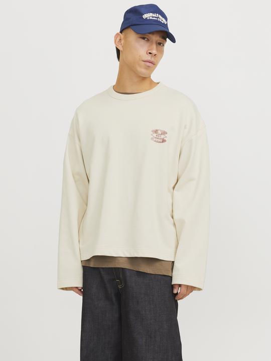 Produktbild Jack & Jones Jorretiro Back Sweat Crew Neck Se25 Ln (XL)