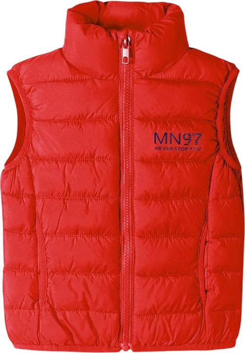 Actual product image Minoti Boys Plain Padded Gilet (140)