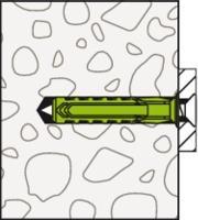 Productafbeelding Fischer Dübel SX Plus Green 5x25 (90 Pcs.)