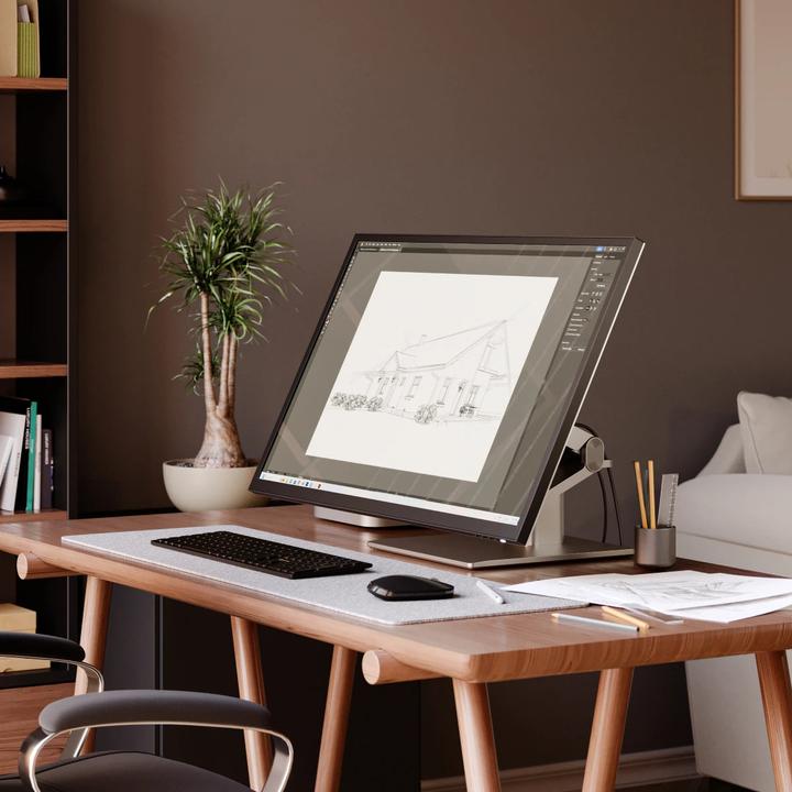 Actual product image Alogic 32C4KPDTF, 81.3 cm (32"), 3840 x 2160 pixels, 4K Ultra HD, 20 ms, Silver (3840 x 2160 Pixels, 32")
