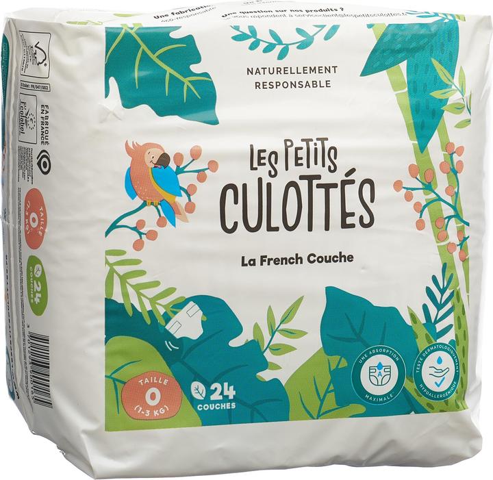 Actual product image Les Petits Culottés Nappies premature babies (Size 0, Pack, 24 Piece)