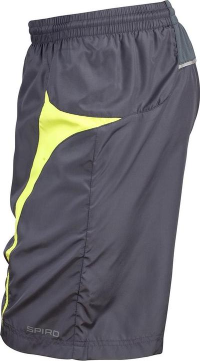 Actual product image Spiro Unisex Adult Team Micro-Lite Mesh Lining Shorts (M)