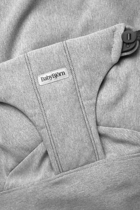 Actual product image BabyBjörn Bliss rocker, woven, light grey mélange