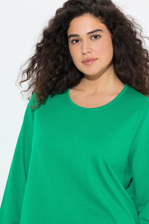 Produktbild Ulla Popken Sweater, Blusensaum, Rundhals, Langarm (54)