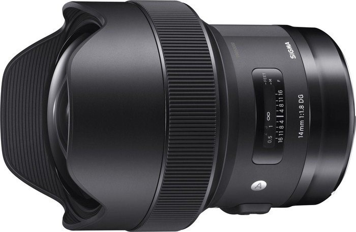 Image du produit Sigma 14mm f/1.8 DG HSM ART, Canon EF - (EU) (Canon EF-S, Canon EF, APS-C / DX, Plein format)