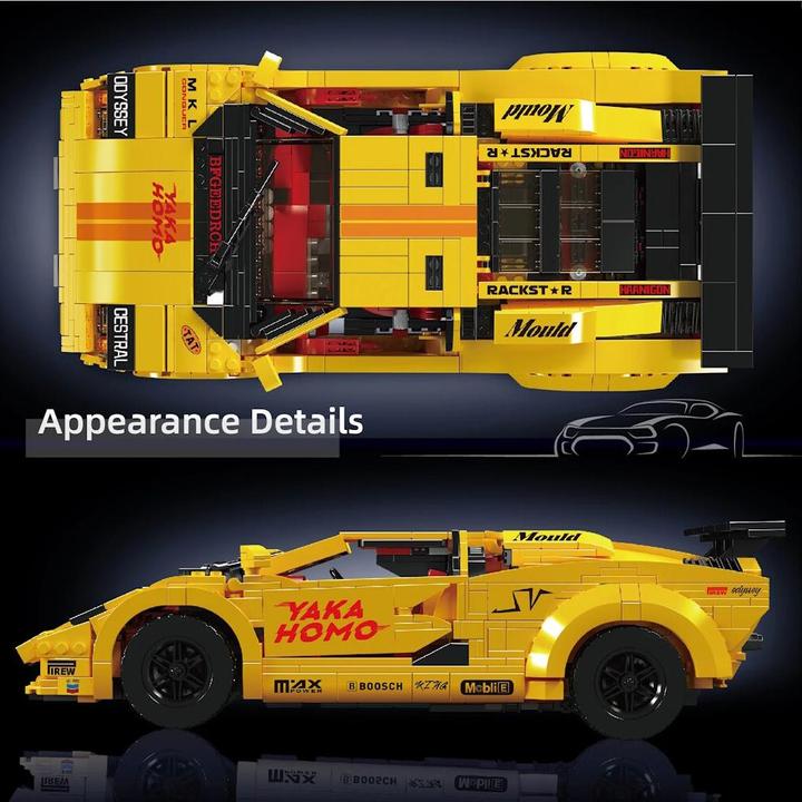 Actual product image Mould King Italienischer Sportwagen Lambo (motorisiert)