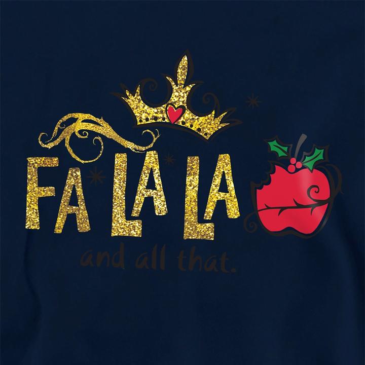 Produktbild Snow White Fa La La And All That Kapuzenpullover weihnachtliches Design (128)