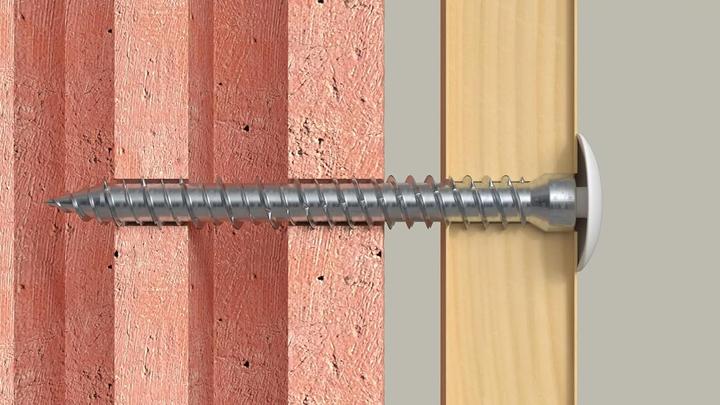 Image du produit Fischer Vis pour châssis de fenêtre FFS 7,5x302 (100 Vis par pièce)