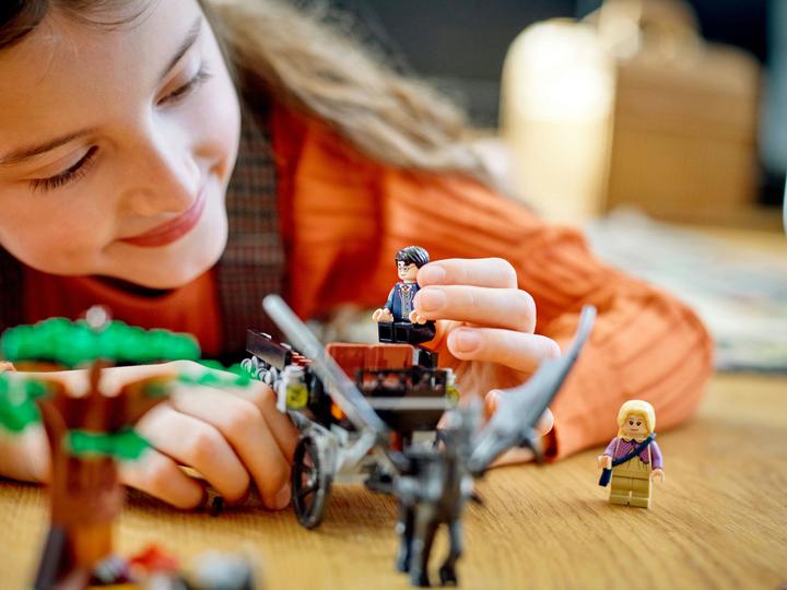 Image du produit LEGO Poudlard : calèche avec Thestralen (76400, LEGO Harry Potter)