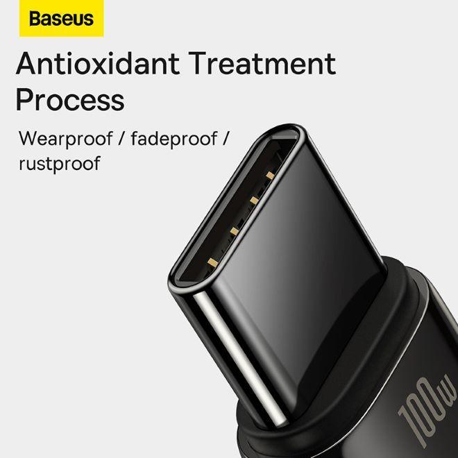 Actual product image Baseus USB A — USB C (2 m, USB 3.0, 100 W)