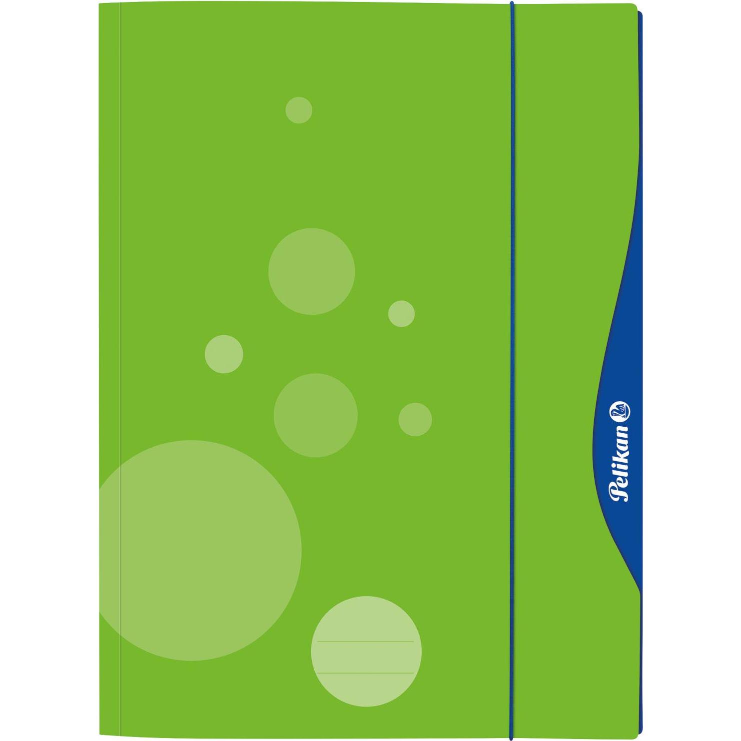 Pelikan, Mappe, Gummibandmappe A3 simple open Grün (A3, 1 x)