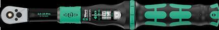 Actual product image Wera Click-Torque Lock A6 R/L (1/4", 2.50 Nm, 25 Nm)