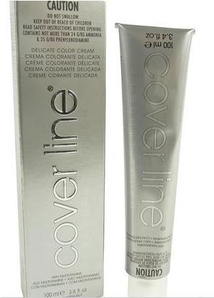 Coverline COVER LINE Ammoniakfrei 6.6 100ml Schwarz Standard