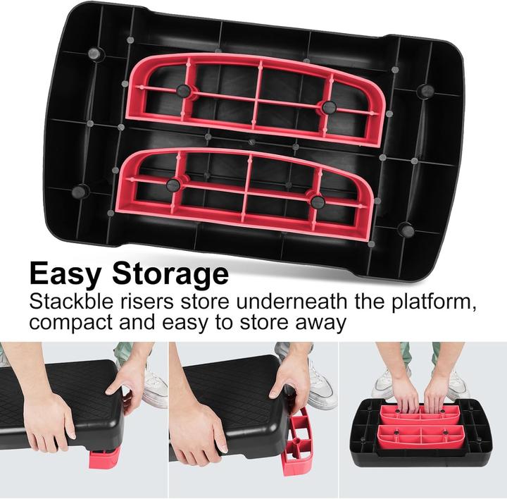 Image du produit Funjepe Höhenverstellbarer Aerobic-Stepper