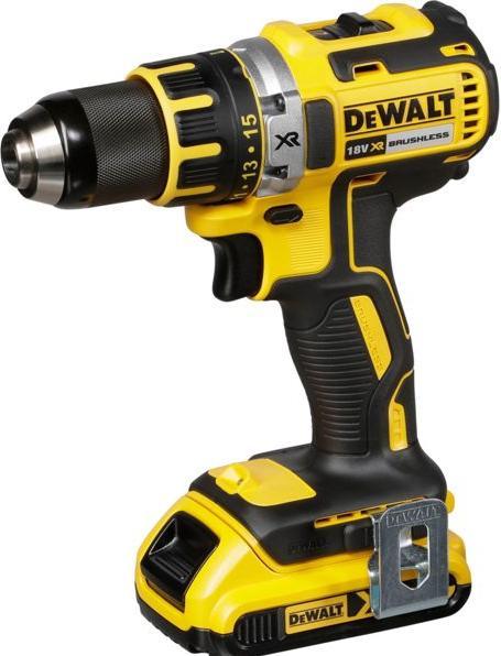 Image du produit DeWalt Perceuse compacte sans balais 18V 2Ah (Fonctionnement sur batterie)