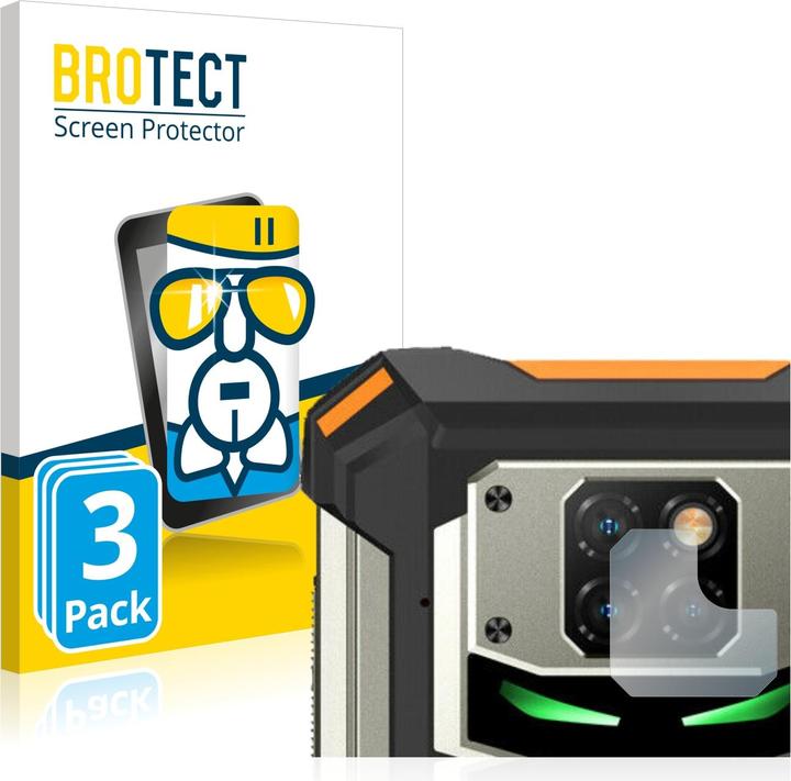 Actual product image BROTECT AirGlass Glass (3 Piece, Doogee S88 Pro)