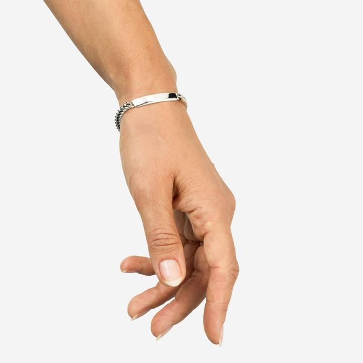 Produktbild Buddha to Buddha Armband Essential Bar Silber 908 C-E (17 cm, Silber 925)