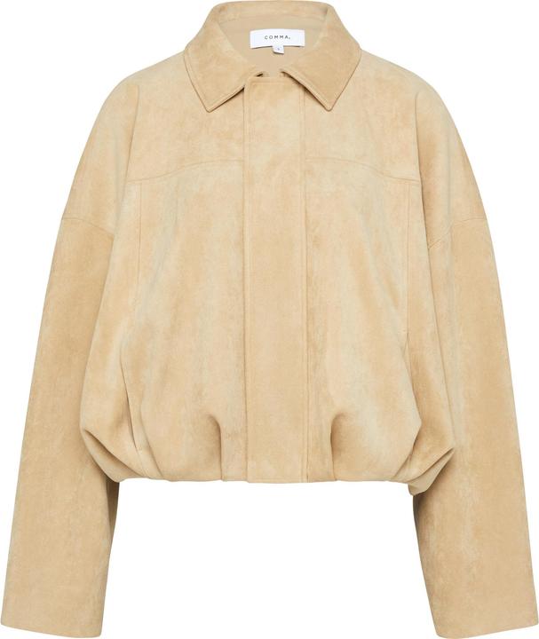 Actual product image Comma Indoor-Jacke Blouson in Velours-Optik (M)