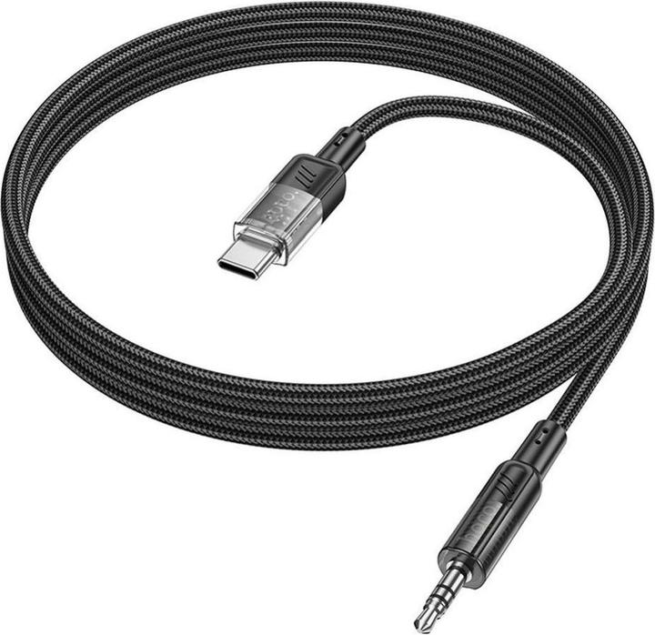 Produktbild Hoco Cable Cable AUX Jack 3,5 mm to USB C 1,2 m UPA27 black