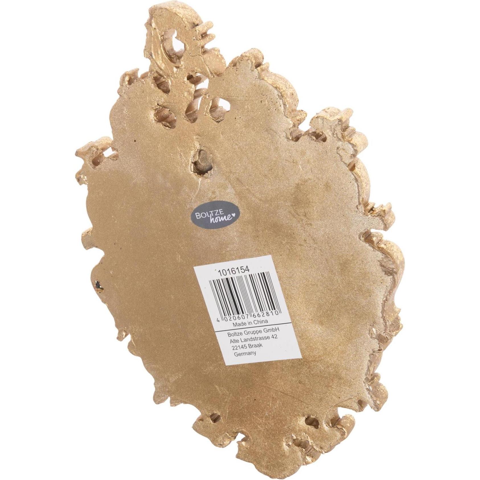 Thumbnail - Boltze Home, Wanddeko, Glocke Champagne (14 x 23 x 20 cm)