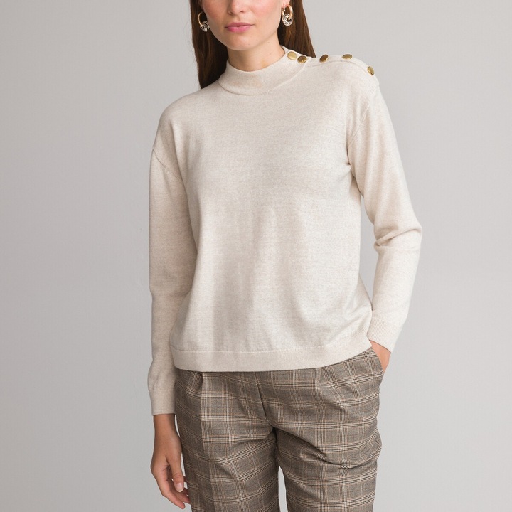 Image du produit Anne Weyburn Pull en maille fine avec col montant (44, 46)