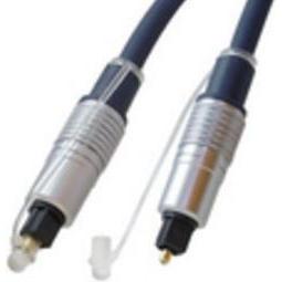 Kash Toslink Digital-Audio Anschlusskabel (1 m, Optisch), Audio Kabel