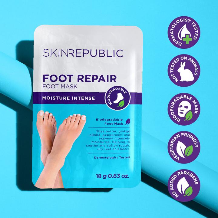 Produktbild Skin Republic Foot Repair (Fusscrème & Fussgel, 18 ml)