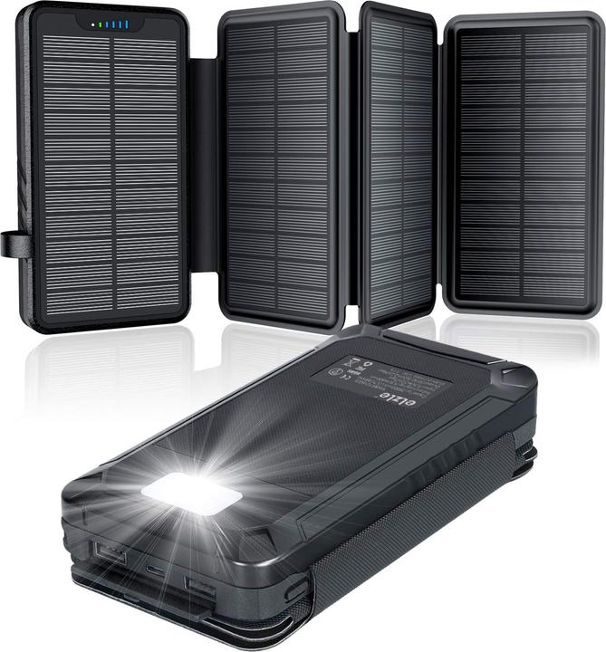 Actual product image Elzle Solar Powerbank (26800 mAh, 99.16 Wh)
