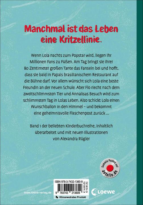 Produktbild Loewe Hier kommt Lola! (Band 1) (Deutsch, Alexandra Rügler, Isabel Abedi, Loewe Kinderbücher, 2023)