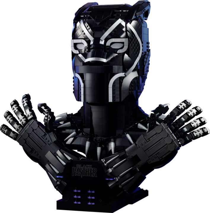 Actual product image LEGO Black Panther (76215, LEGO Marvel, LEGO Rare Sets)