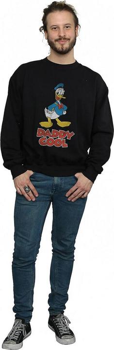 Actual product image Disney Mens Daddy Cool Donald Duck Sweatshirt (S)